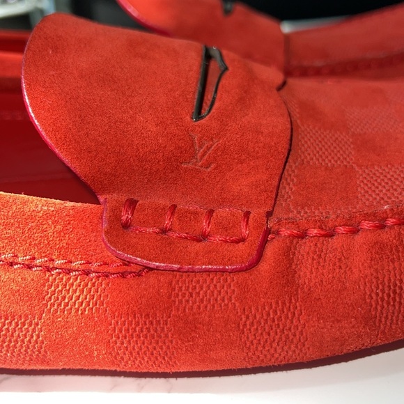 Authentic Louis Vuitton Men's Shoes Casual Red Loafers
Size 11M - Picture 2 of 10